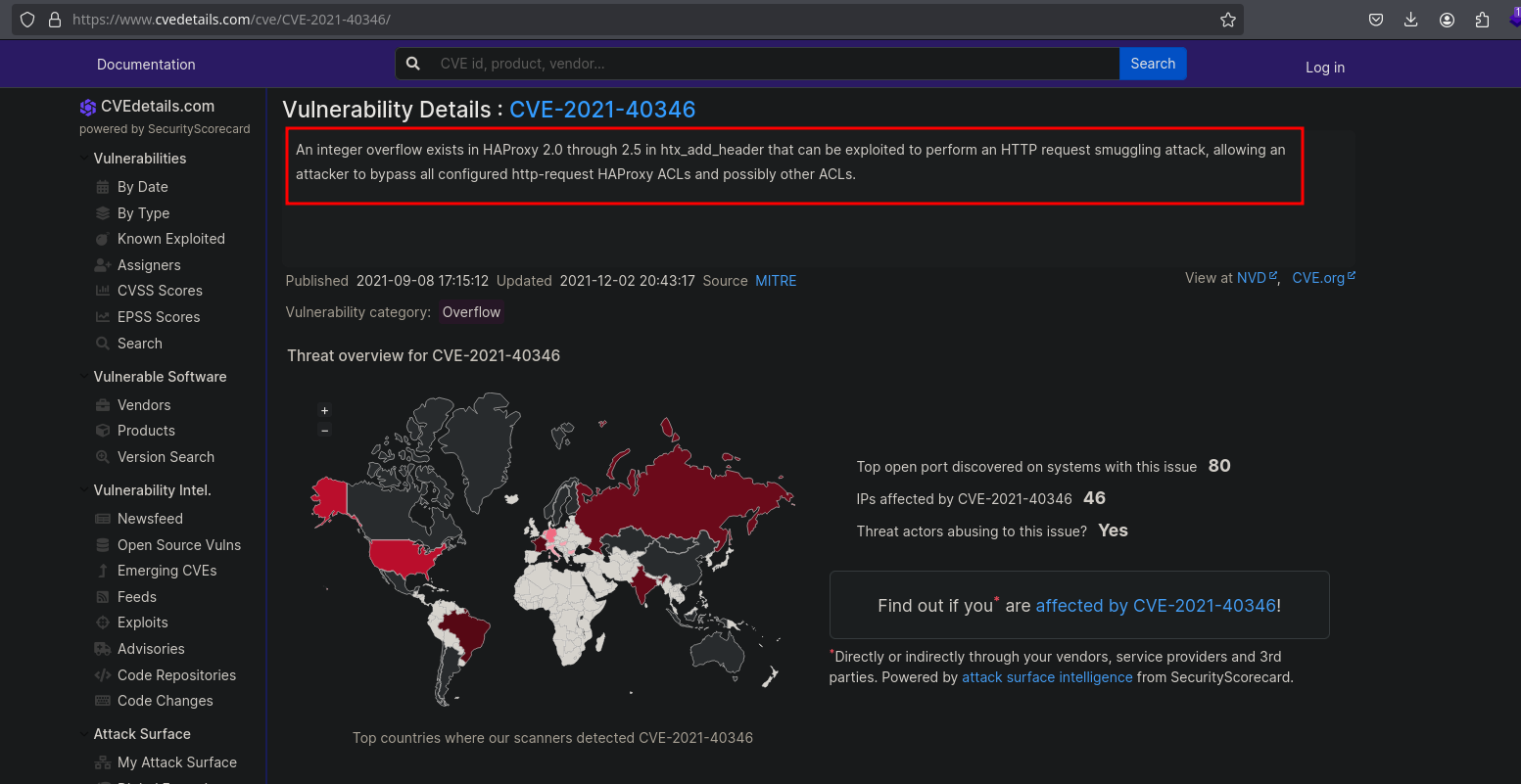 Discovering CVE-2021-40346