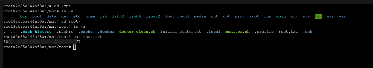 root.txt visible